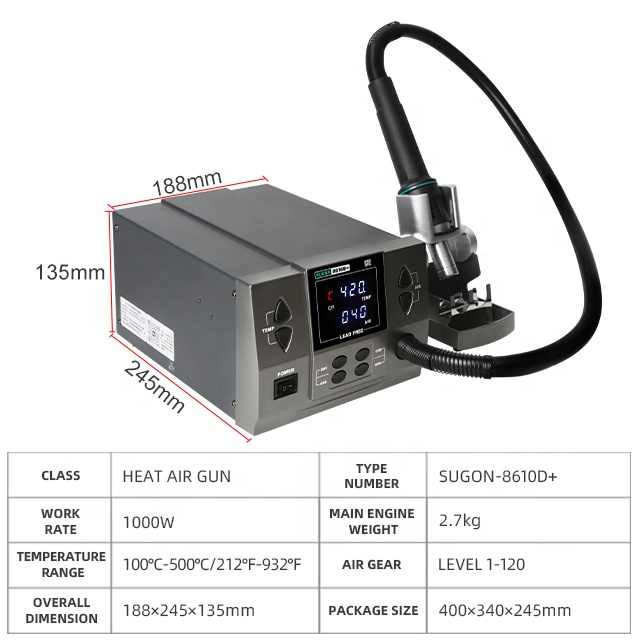 هیتر دیجیتال سوگون SUGON 8610DPLUS